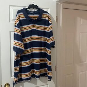 Men’s Strip Polo Shirt